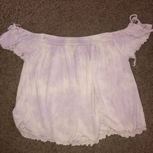 American Eagle off the shoulder top